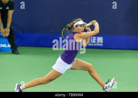 Johanna Konta, un famoso British di tennis femminile player. Foto Stock