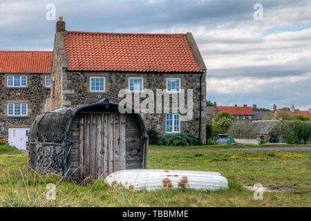 Lindisfarne, Northumberland, Regno Unito, Europa Foto Stock