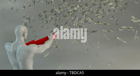 I consulenti di Robo o consulenti per la gestione finanziaria Foto Stock