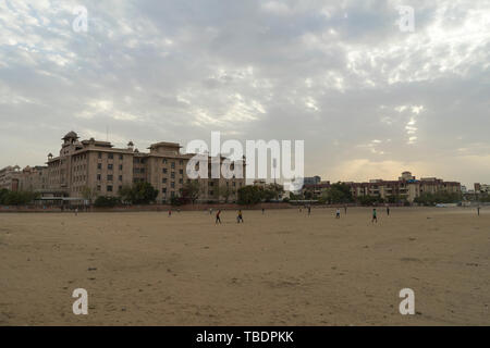 Jaipur, Rajasthan / India - 03 24 2019, Ritratto di giovani bambini poveri bambini nella baraccopoli zona della città Foto Stock