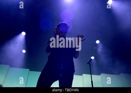 Torino, Italia. 19 Maggio, 2019. concerto PALALPITOUR torino di ULTIMO PETERPAN Credit: Indipendente Agenzia fotografica/Alamy Live News Foto Stock