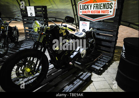 Rio De Janeiro, Brasile. 31 Maggio, 2019. Motociclo Brasile 2019, a Rio de Janeiro, RJ. Credito: Thayná Gomes/FotoArena/Alamy Live News Foto Stock