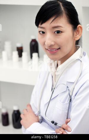 Medicina tech Foto Stock