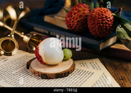 Frutta di alta qualità Qingti litchi Foto Stock