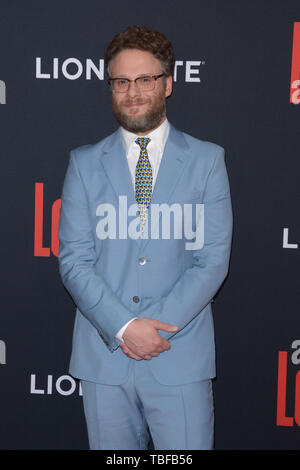 'Colpo lungo' New York Premiere a AMC Lincoln Square Theatre - tappeto rosso arrivi con: Seth Rogen dove: New York New York, Stati Uniti quando: 30 Apr 2019 Credit: Ivan Nikolov/WENN.com Foto Stock