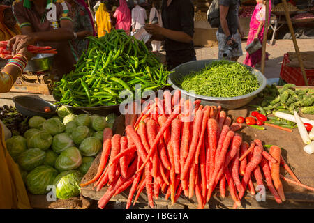 Mercato di Jodhpur India Foto Stock