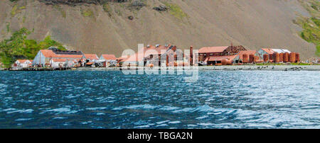 Stromness Stazione Baleniera Foto Stock