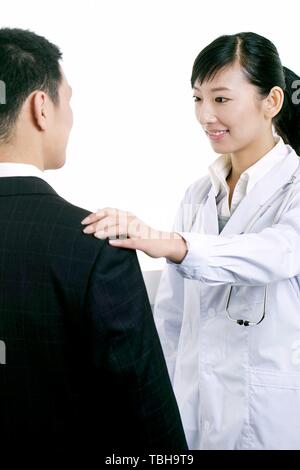 Tech medical Foto Stock