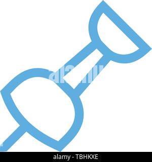 Spingere il pin icona - vettore Illustrazione Vettoriale