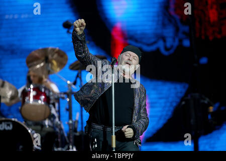 Milano, Italia. 02Giugno, 2019. concerto vasco rossi San Siro Milano # vascononstoplive19 Credit: Indipendente Agenzia fotografica/Alamy Live News Foto Stock