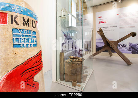 Pilsen, Repubblica Ceca. 03 Giugno, 2019. Il Patton Memorial Museo di Pilsen è stato aperto dopo un restauro, il 3 giugno 2019, a Pilsen, Repubblica Ceca. Credito: Miroslav Chaloupka/CTK foto/Alamy Live News Foto Stock