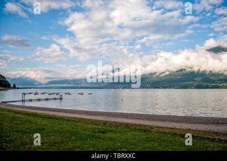 Lago Aix-Bamble, Francia Foto Stock