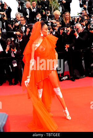 Festival del Cinema di Cannes 22st possono ad un Photoocall per il Film UNA VOLTA IN HOLYWOOD modello di moda Winnie Harlow . Foto Stock