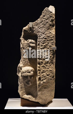 Mostra 'Severed teste. Simboli del potere" presso il Museo Archeologico Nazionale di Madrid in Spagna con: atmosfera dove: Madrid, Spagna Quando: 03 maggio 2019 Credit: Oscar Gonzalez/WENN.com Foto Stock
