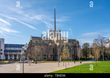 Blackburn cattedrale, Chiesa Cattedrale di Blackburn Santa Maria la Vergine con san Paolo, Lancashire, Regno Unito Foto Stock