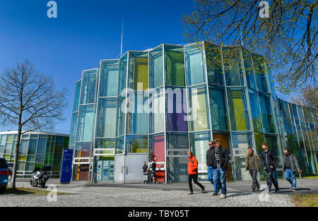 Centro per Photonik e ottica ZPO, Schwarzschildstrasse, Eagle Court, Treptow-Köpenick, Berlino, Germania, Zentrum für Photonik und Optik ZPO, Schwarzs Foto Stock