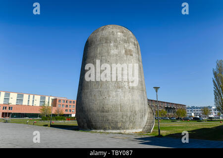 Trudelturm, all'Trudelturm, Eagle Court, Treptow-Köpenick, Berlino, Germania, Zum Trudelturm, Adlershof, Deutschland Foto Stock