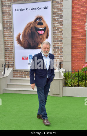 Harrison Ford alla premiere del film "La vita segreta di animali domestici 2' al Regency Village Theatre. Los Angeles, 02.06.2019 | Utilizzo di tutto il mondo Foto Stock