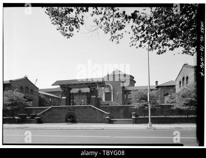 Entrata al Museo di Università della Pennsylvania, University Museum, 3620 South Street, Philadelphia, Contea di Philadelphia, PA Foto Stock