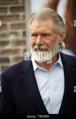 2 giugno 2019 - Westwood, CA, Stati Uniti d'America - LOS ANGELES - giu 2: Harrison Ford al ''La vita segreta di animali domestici 2'' Premiere presso il Teatro di villaggio il 2 giugno 2019 a Westwood, CA (credito Immagine: © Kay Blake/ZUMA filo) Foto Stock