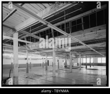 Nono piano, SEZIONE P, VISTA GENERALE DELLA SALA MOSTRA CAVEDI Sears Roebuck e società di ordine di posta impianto, Merchandise Edificio, 924 South Homan Avenue, Chicago, Contea di Cook, il Nimmons e borsisti, architetti WegmanFrench, Lysa trasmettitore Foto Stock