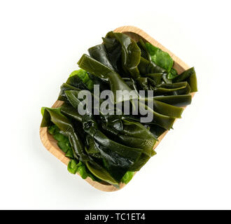 Hot pot piccante ingredienti seta kelp kelp nodo Foto Stock