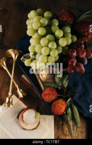 Frutta di alta qualità Qingti litchi Foto Stock