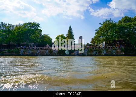 Hangzhou Beijing-Hangzhou Grand Canal coast Foto Stock