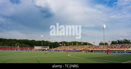 EINDHOVEN, 04-06-2019, Pro League (donne) , Paesi Bassi - Germania , panoramica dello Stadio Foto Stock