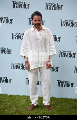 Madrid, Spagna. 04 Giugno, 2019. Miguel Carrizo assiste al Conde Nast Traveler 2019 Awards all Ambasciata d Italia a Madrid. Credito: SOPA Immagini limitata/Alamy Live News Foto Stock