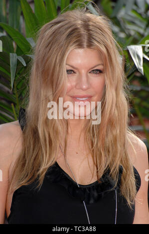 LOS ANGELES, CA. Giugno 03, 2007: Stacey Ferguson "Fergie' dei Black Eyed Peas al 2007 MTV Movie Awards presso l'Anfiteatro universale. © 2007 Paul Smith / Featureflash Foto Stock