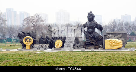 Il paesaggio di Daming Palace sito Foto Stock
