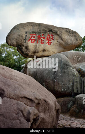 Pantoshi del monte Putuo Foto Stock