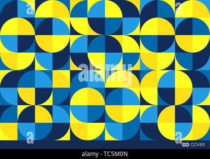 Abstract colorato disegno geometrico. Illustrazione Vettoriale. Pattern può essere usato come un modello per brochure, relazione annuale, rivista, poster, presentazione Illustrazione Vettoriale