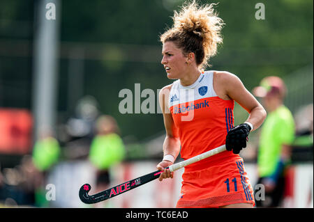 EINDHOVEN, 04-06-2019, Pro League (donne) , Paesi Bassi - Germania , Paesi Bassi player Maria Verschoor Foto Stock