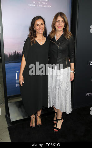 Los Angeles, California, USA. 05 Giugno, 2019. Leila Conners, Nancy Abramo, assiste la premiere di HBO 'ghiaccio sul fuoco' a LACMA su Giugno 05, 2019 a Los Angeles, California. Credito: Faye Sadou/media/punzone Alamy Live News Foto Stock