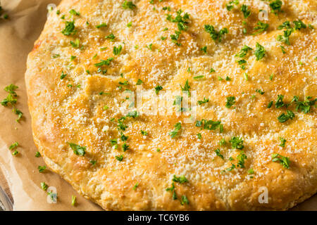 In casa Russo formaggio pane farcito con prezzemolo Foto Stock