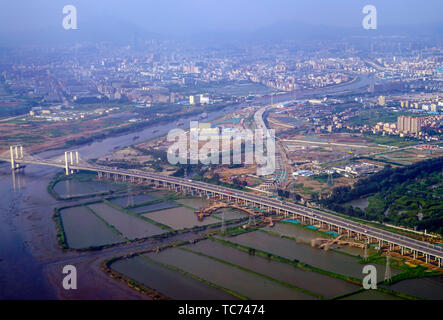 Affacciato su Shenzhen Foto Stock