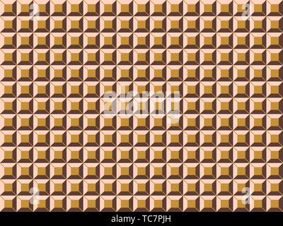 Vecchio gioco video pattern. Retrò classico sfondo. Un muro di mattoni. Semplice progettazione per web o banner. Illustrazione Vettoriale Illustrazione Vettoriale