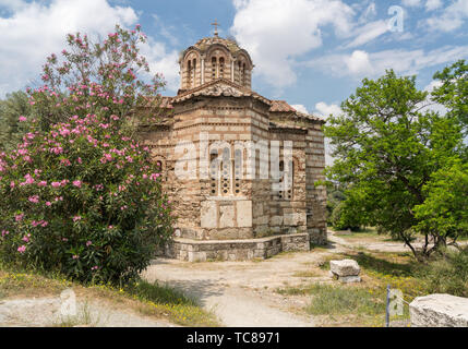 Santi Apostoli della chiesa Solaki in Greco Agora Foto Stock