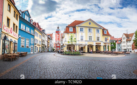 GOTHA, Germania - circa maggio, 2019: Townscape di Gotha in Turingia, Germania Foto Stock