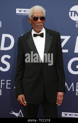 Hollywood, CA. Il 6 giugno, 2019. Morgan Freeman all'AFI Life Achievement Award: un omaggio a Denzel Washington al Dolby Theatre in Hollywood, la California il 6 giugno 2019. Credito: Faye Sadou/media/punzone Alamy Live News Foto Stock