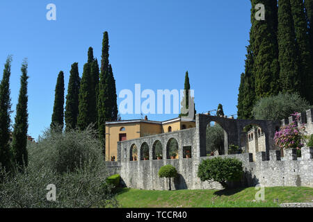 Vittoria italiana monumento Vittoriale degli Italiani a Gardone Riviera - Italia. Foto Stock