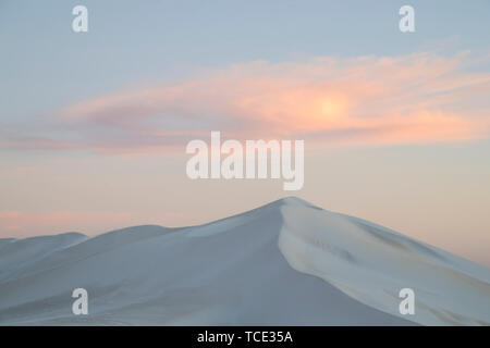 Close-up di una duna di sabbia al tramonto, Australia Foto Stock