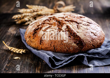 Nuovo ciclo del pane di pasta acida Foto Stock