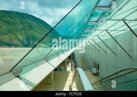 L'atrio principale presso il Pola Museum of Art di Hakone, Giappone. Foto Stock