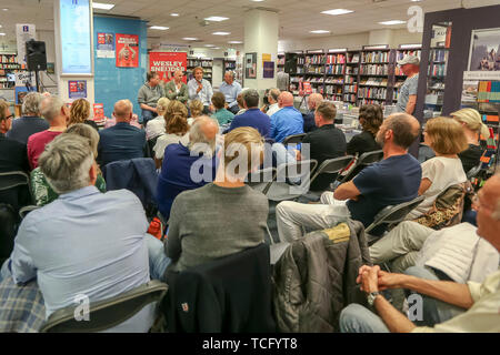 Utrecht, Paesi Bassi. 07Th Giugno, 2019. UTRECHT, 07-06-2019, Boekhandel Broese, Presentazione del libro di Wesley Sneijder, Credito: Pro scatti/Alamy Live News Foto Stock