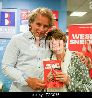 Utrecht, Paesi Bassi. 07Th Giugno, 2019. UTRECHT, 07-06-2019, Boekhandel Broese, Presentazione del libro di Wesley Sneijder, Credito: Pro scatti/Alamy Live News Foto Stock