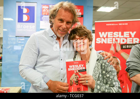 Utrecht, Paesi Bassi. 07Th Giugno, 2019. UTRECHT, 07-06-2019, Boekhandel Broese, Presentazione del libro di Wesley Sneijder, Credito: Pro scatti/Alamy Live News Foto Stock