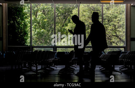 Elmont, NY, STATI UNITI D'AMERICA. 8 Giugno, 2019. Giugno 8, 2019 : Scene di Belmont Stakes Festival sabato a Belmont Park di Elmont, New York. Scott Serio/Eclipse Sportswire/CSM/Alamy Live News Foto Stock